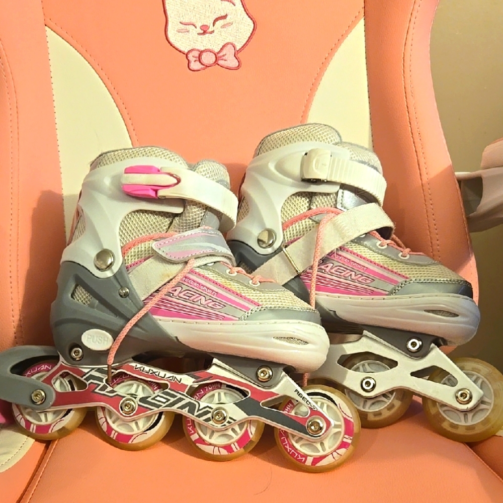Gently Used Adjustable Rollerblades
